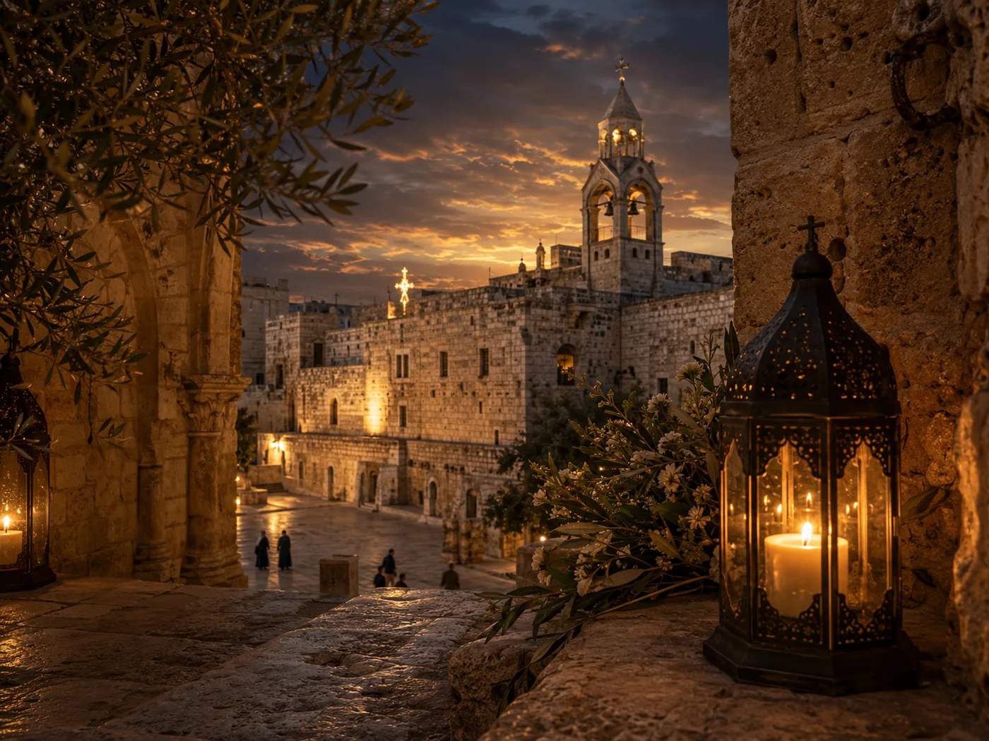 Holy Land pilgrimage visual