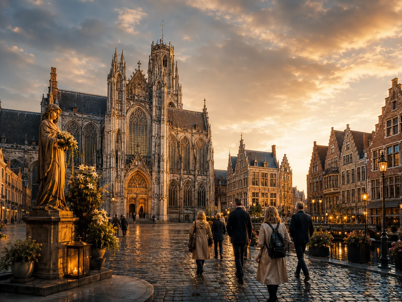 Belgium & Netherlands pilgrimage visual