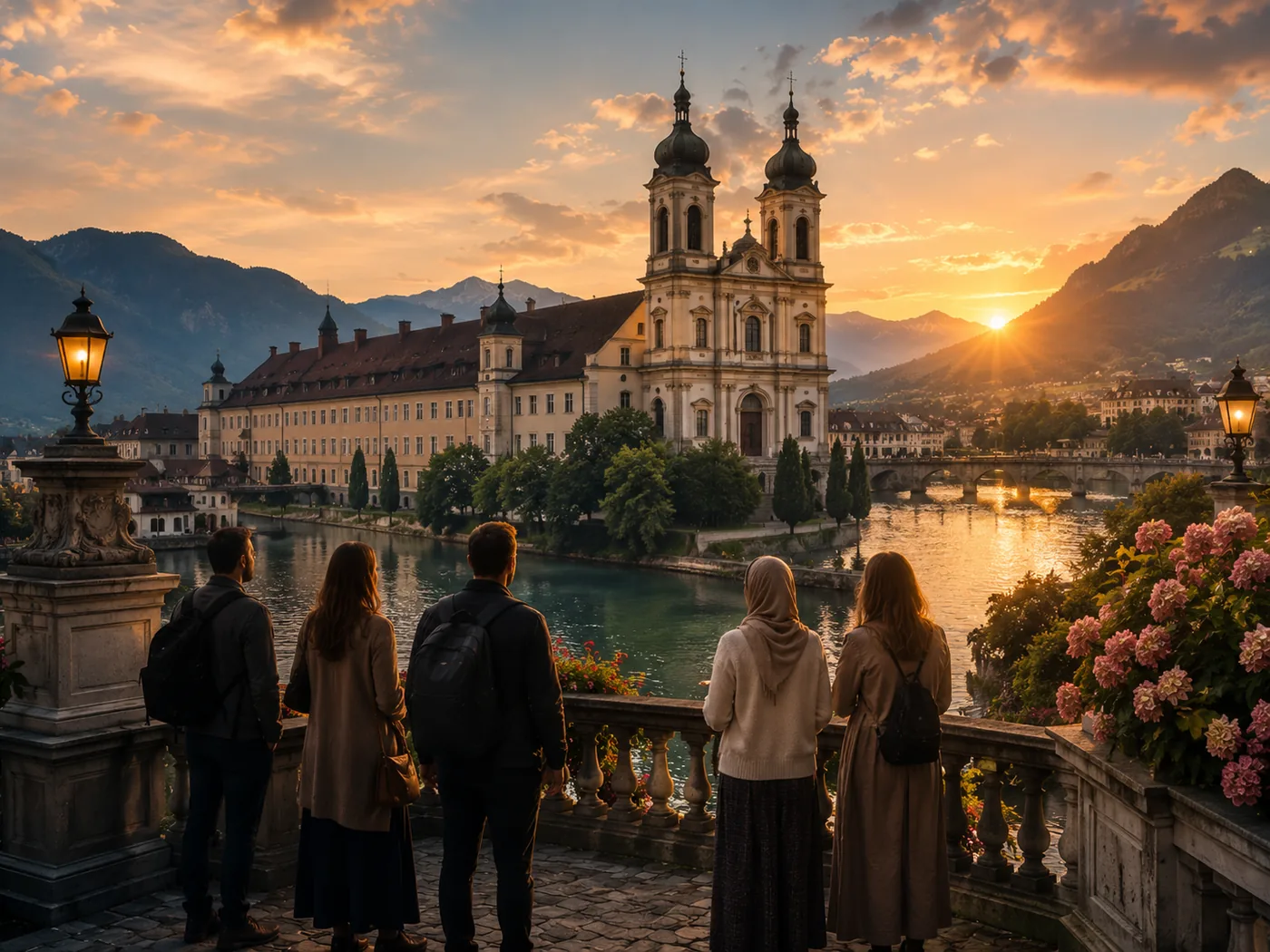 Switzerland & Germany pilgrimage visual