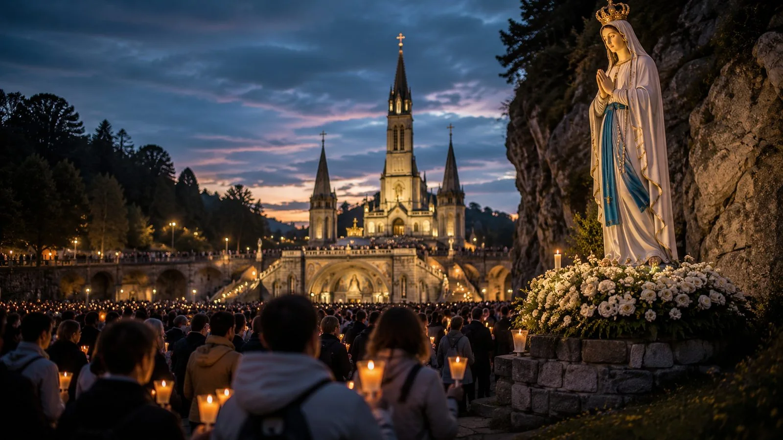 Lourdes, Lisieux & Paris