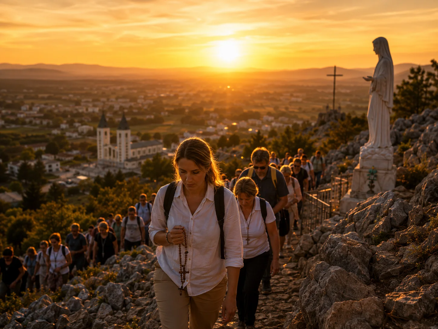 Greece & Medjugorje pilgrimage scene 1