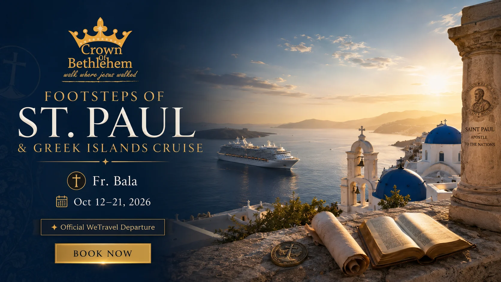 Fr. Bala — St. Paul & Greek Islands Cruise