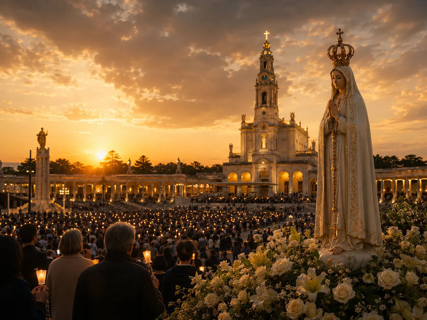 Marian Shrines pilgrimage scene 1