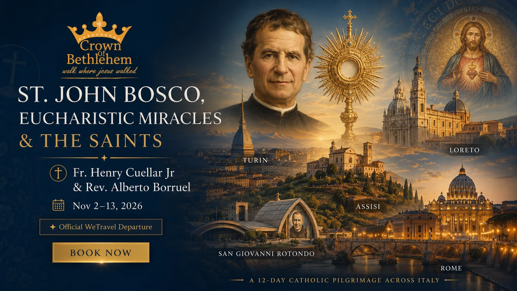 Fr. Henry Cuellar Jr. & Rev. Alberto Borruel