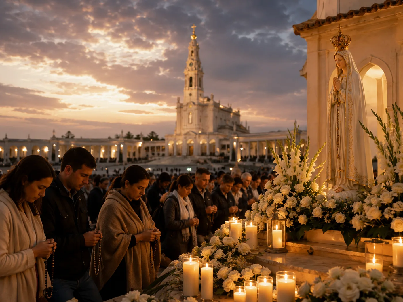 Marian Shrines pilgrimage scene 2