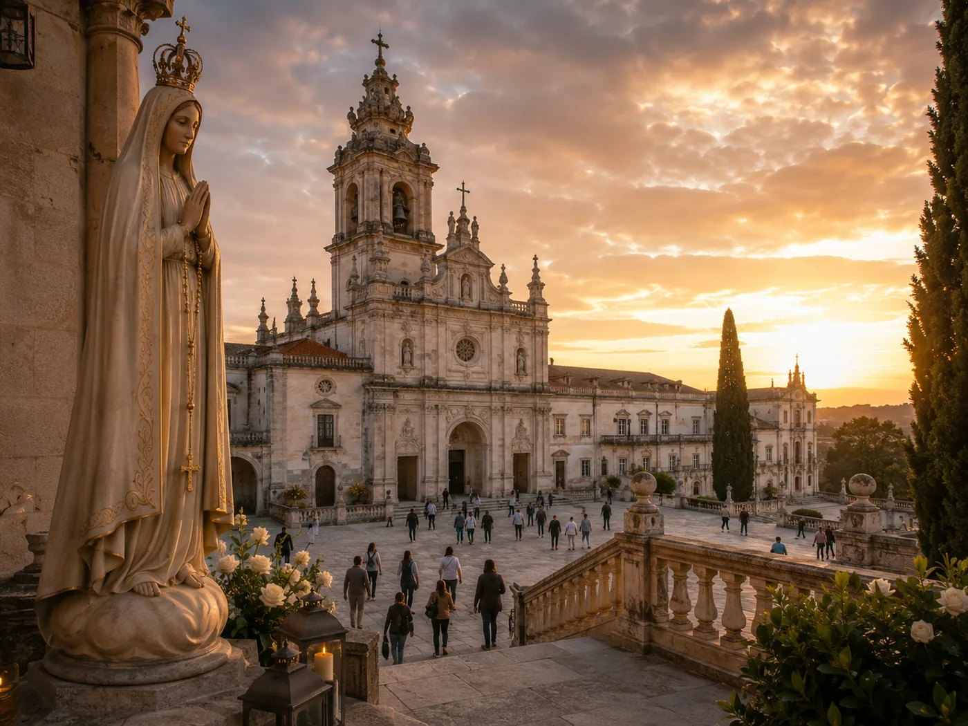 Marian Shrines pilgrimage scene 3
